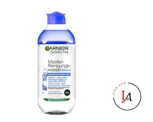 Nước TT Garnier 400ml Pháp vàng, xanh biển 2 lớp